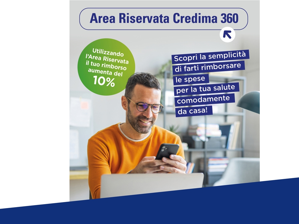 Registrati nella tua Area Riservata e utilizza facilmente i vanta