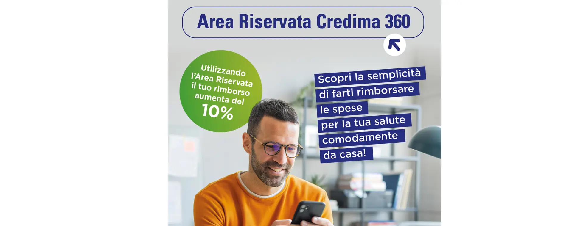 Registrati nella tua Area Riservata e utilizza facilmente i vanta